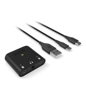 Rode AI-Micro PC ve Mobil Ses Kartı - Distribütör Garantili (Siyah)