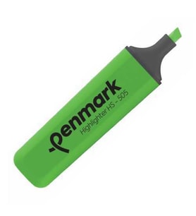 Penmark Neon Fosforlu Kalem Yeşil Hs 505 2