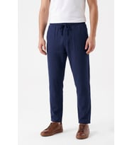 Erkek Baggy Kalıp Müslin Kumaş Pantolon BGL-ST05592
