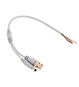 PM-35 Erkek BNC + Power Jacklı 30cm Güvenlik Kamera Kablosu