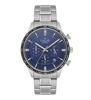 Nacar NC31-299354-ALBM Chronograph Takvimli Safir Çizilmez Cam Metalik Renk Erkek Kol Saati