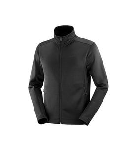 Salomon C23008 Sntial Midfleece Fz Erkek Polar - SİYAH