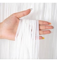 Soft Beyaz Renk Duvar ve Kapı Perdesi İthal 100x200 cm