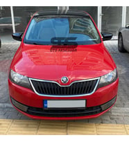 Skoda Rapid 2015-2017 Sinyalli Uyumlu Batman Yarasa Ayna Kapağı Piano Black Abs Plastik
