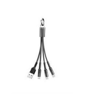 Jopus Micro / Type C / Lightning JO-SK01 Sarj Kablosu Mavi