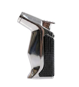 Parmida Tek Torch Pürmüz Gunmetal Masa Tipi Metal Puro Çakmağı - TR9236