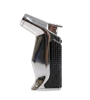 Parmida Tek Torch Pürmüz Gunmetal Masa Tipi Metal Puro Çakmağı - TR9236