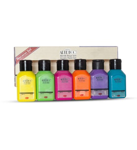 Artdeco Akrilik Boya 6x75ml Set - Makaron Renkler 