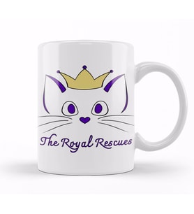 Cats The Royal Rescues Logo Kupa Bardak Porselen