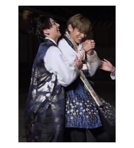 Taekook Tablo Ahşap Poster Dekoratif Kod5454