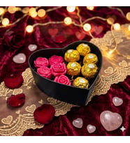 Mumelia Candles Golden Love Box - Doğal Soya Mum Hediye Kutusu