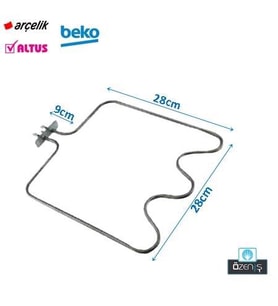 ARÇELİK-BEKO-ALTUS-SİMFER-ÜST FIRIN REZİSTANSI 1200 WATT