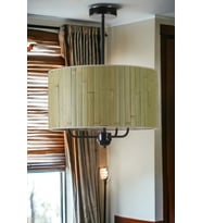 BAMBU 03 ABAJURLU 3 LÜ SARKIT AVİZE