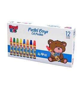 KRAF KIDS KK515 OIL PASTELS- PASTAL BOYA SETİ 12'Lİ KARTON KUTU