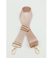 Angel Çanta Aksesuar Polyester Kolon 120X4 Cm Pudra Light Gold Metalli