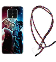 Tecno Camon 16 18P Pova Kılıf Boyun Asklı Rasta Silikon Play Me 1757