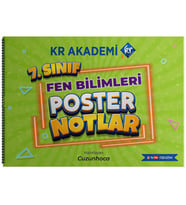 Kr Akademi Yayınları 7. Sınıf Fen Bilimleri Poster Notlar
