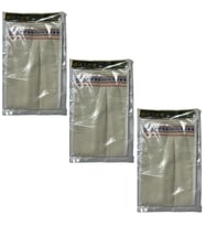 Kese %100 Floş (El geçmeli) 450 GSM (18,5 * 26cm),3 Adet, Derya Eren