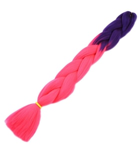 Afrika Örgülük Sen Ombreli 100 Gr. / Mor / Neon Pembe