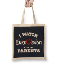 I Watch Eurovision With My Parents Bez Çanta Uzun Saplı