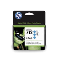 3Ed77A Hp 712 Camgöbeği 29 Ml 3'Lü Paket