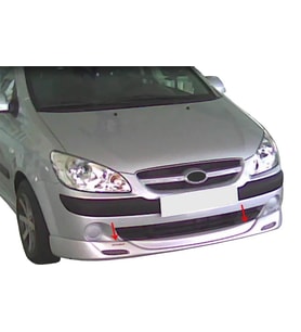 Hyundai Getz Uyumlu Ön Tampon Altı (Facelift) Fiber 2002-2011