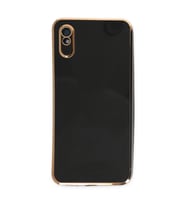 Xiaomi Redmi 9a Kılıf Volet Silikon - Siyah