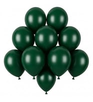 Zümrüt Yeşil Renk Lateks Pastel Balon (13 cm) - 10 Adet