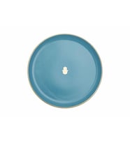 Porland Glamorous Turkuaz Düz Tabak 20 cm 04A+P021560