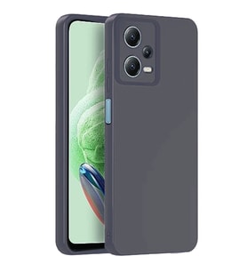 Xiaomi Redmi Note 12 Pro 5g Kılıf Nano İçi Kadife Silikon - Gri