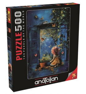 Anatolian 500 Parça Mavi Gece Puzzle - Onur Aslan