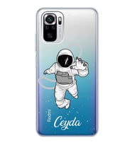 Xiaomi Astronot Tasarımlı Şeffaf Telefon Kılıfı