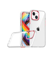 Apple iPhone 14 Plus Uyumlu Kılıf Zore Flora Kapak (Kırmızı)