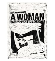 A Woman Under The Influence Tablo Ahşap Poster Dekoratif