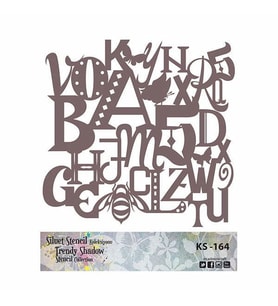 Cadence Siluet (Kenarsız) Stencil KS-164 