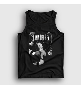 Presmono Unisex Siyah Smoke Lana Del Rey Atlet 412117tt