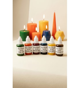 6 x 30 ML Sıvı Mum Boyası