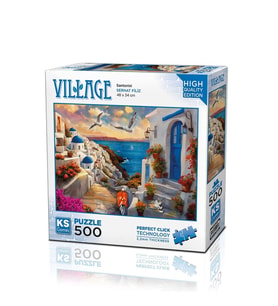 20074 Puzzle 500 Santorini
