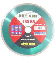 Pro-Cut PR51134 180BS Daire Testere 180mm - Çatı Kremiti, Seramik, Mermer, Cam