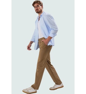 Erkek Bol Paça Wide Leg Pantolon Günlük Kullanım İçin Rahat Hafta Sonu Yaz Aylarının Vazgeçilmezi (Bej)