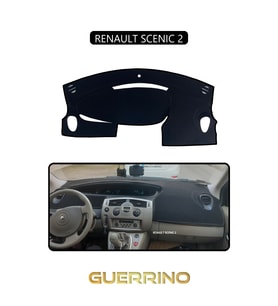 RENAULT SCENIC 2TORPİDO KORUMA HALISI SİYAH KENAR