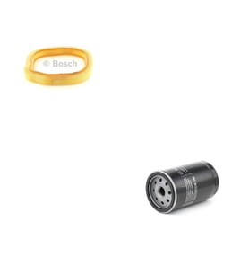Bosch Filtre Bakım Seti Mercedes 190 E W201 1.8 Benzin 1985-1995 109 Beygir Hava + Yağ filtre