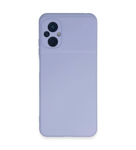 Xiaomi Poco M5 Kılıf Nano içi Kadife Silikon - Lila