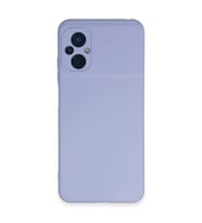Xiaomi Poco M5 Kılıf Nano içi Kadife Silikon - Lila