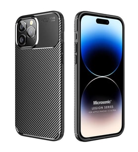 Microsonic Apple iPhone 15 Ultra Kılıf Legion Series Siyah (Siyah)