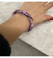 Chibeads Etnik  Dokulu Örgü Boncuk Bilezik