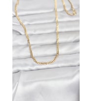 CM 14K Gold Renk 60 cm Zincir Kadın Kolye - TJ-BKO10971
