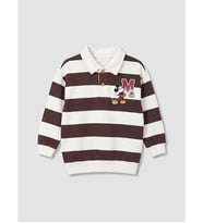 LCW Kids Bej Mickey Mouse Erkek Çocuk Sweatshirt