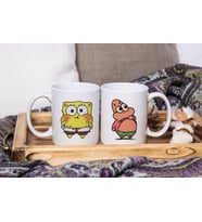 Sünger Bob & Petrick Tasarımlı İkili Kupa Seti