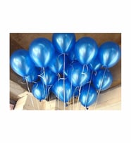 Mavi Balon 25 Adet ( Balonlar Sönüktür)